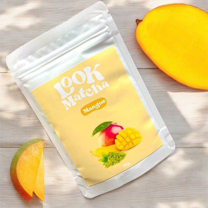 Mango Taiyō 🥭 | Matcha Cérémonial Mangue