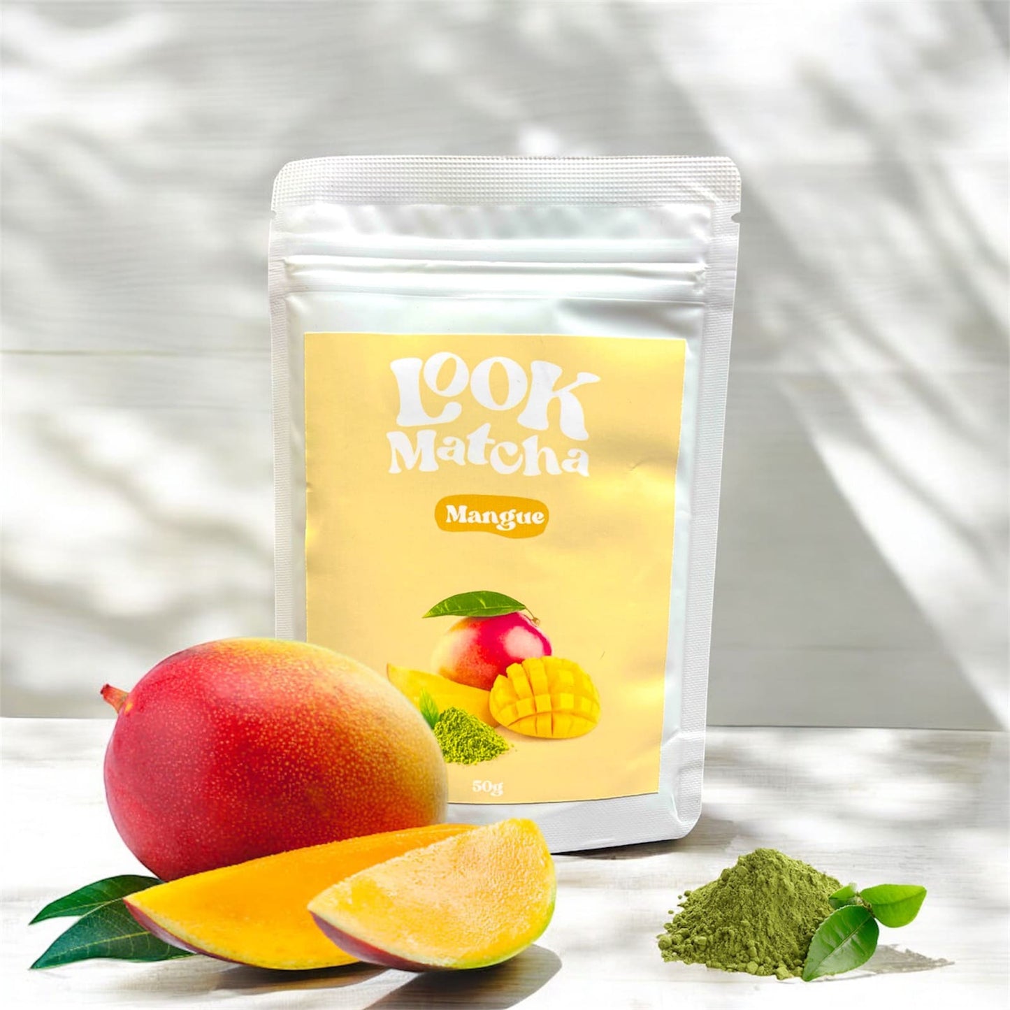 Mango Taiyō 🥭 | Matcha Cérémonial Mangue